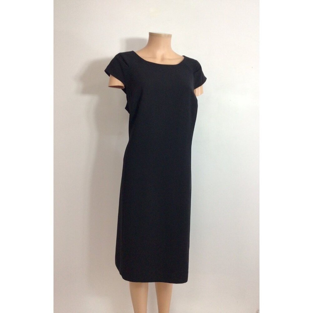 Jones Studio Black Midi Dress Womens 16